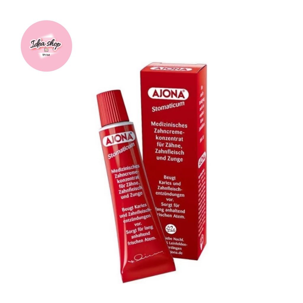 ยาสีฟัน เยอรมัน แท้ เข้มข้นมาก AJONA Stomaticum 25 ml (ขนาดปกติ)