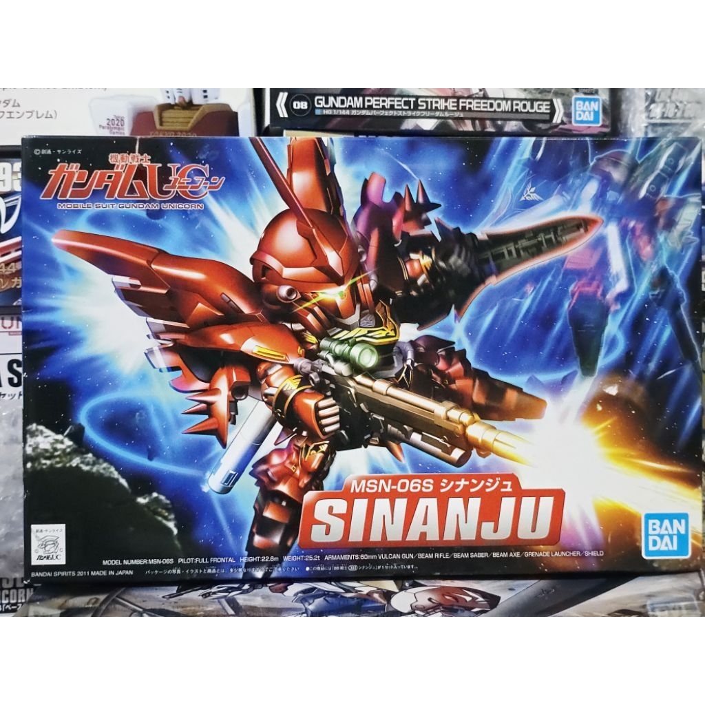 (พร้อมส่ง) SD GUNDAM MSN-06S SINUNJU