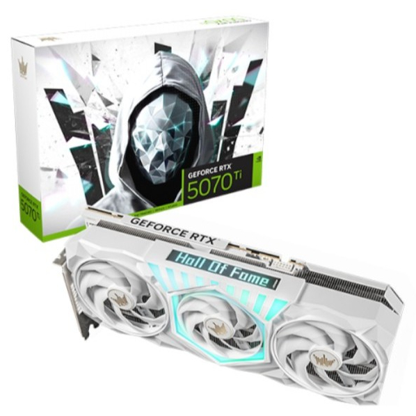 GALAX RTX5070TI HOF GAMING 16GB GDDR7 WHITE