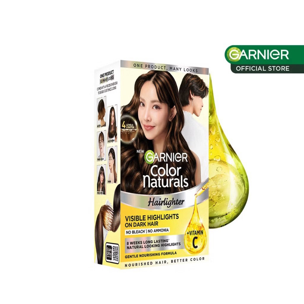 [ลดราคา]การ์นิเย่ คัลเลอร์ แนทเชอรัลส์  GARNIER HAIRLIGHTER (สีผม, ย้อมผม, Garnier Hair Color)