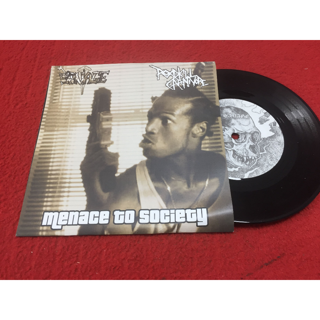 MENACE TO SOCIETY - MENACE TO SOCIETY ขนาด 12 นิ้ว LP B247