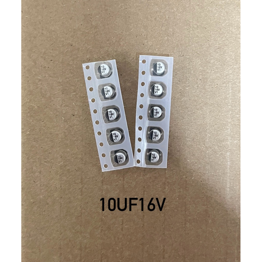 (จำนวน 10ชิ้น) SMD Capacitor คาปาซิเตอร์ 10UF16V