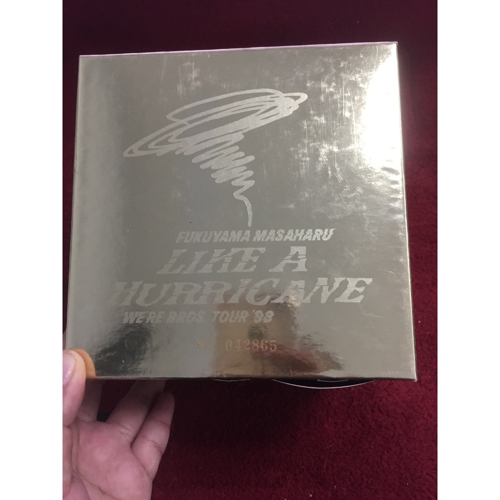 5 DVD Masaharu Fukuyama 15th anniversary special+brooch+Photo Card สภาพตามปก B96-42