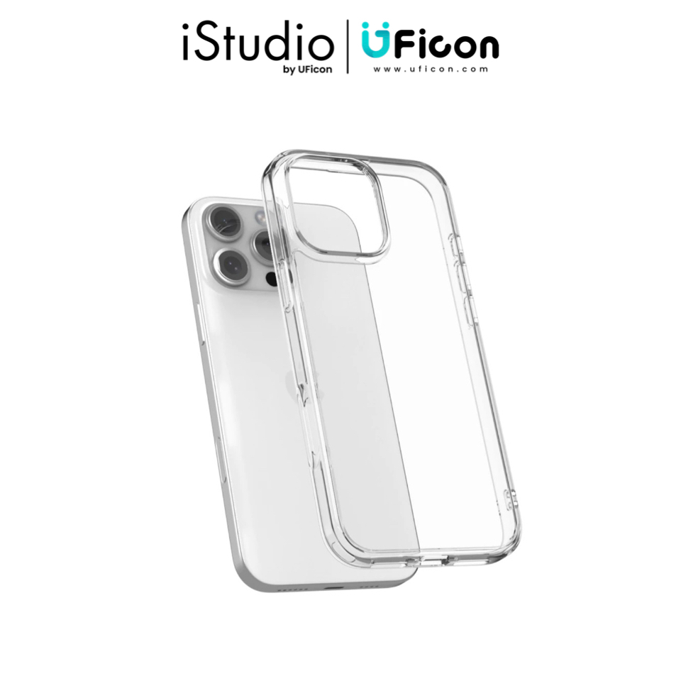 JTLEGEND Casing for iPhone 16 Pro Max (6.9 inch) Hybrid Cushion Case- Crystal