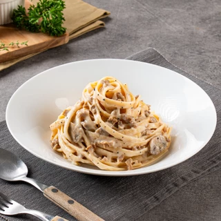 KEWPIE Cream Sauce with Champignon & Truffle ครีมซอส วิท แชมปิญองแอนด์ทรัฟเฟิล (ผลิตภัณฑ์สำหรับราดพาสต้า) ขนาด 150 กรัม