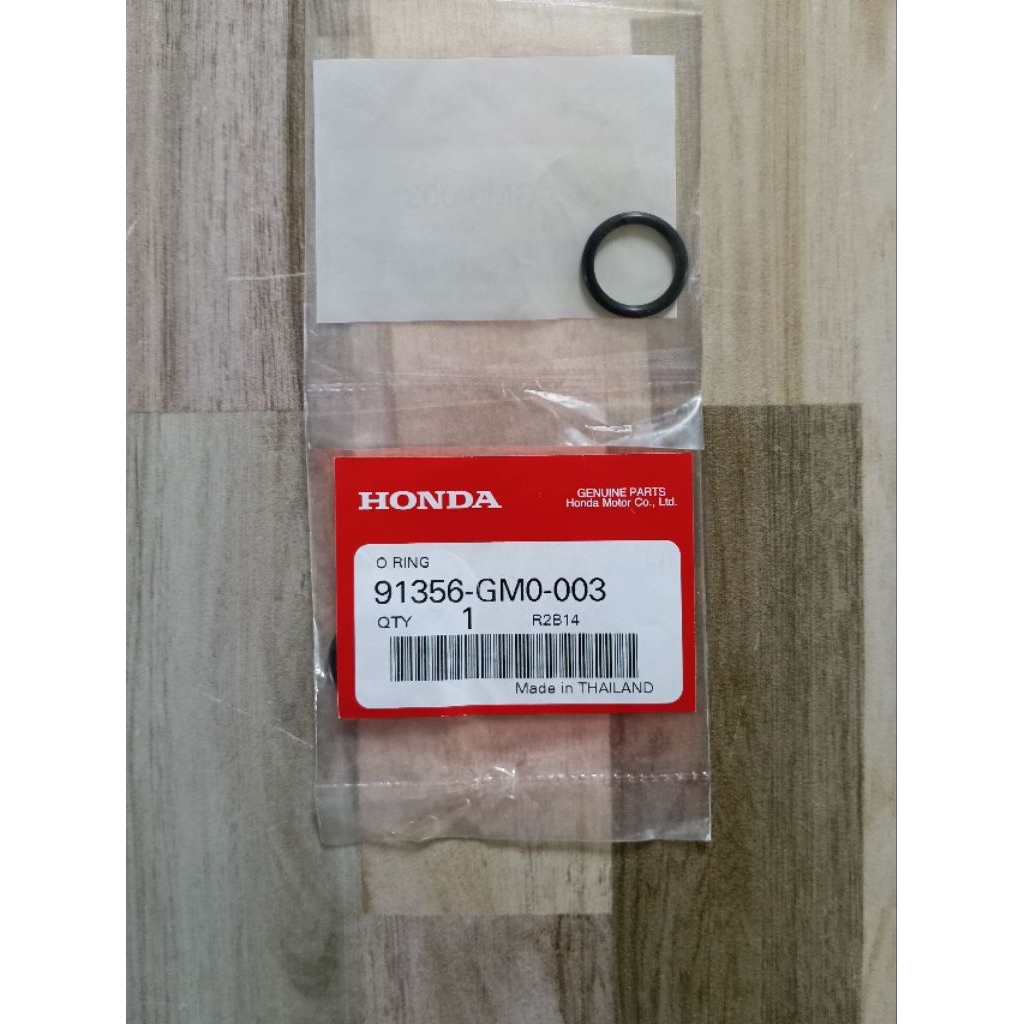 โอริงฝาปิดแกนโช๊ค HONDA Wave100/Wave110i/Wave125i/Scoopyi/Click/Air blade แท้เบิกศูนย์ 91356-GM0-003
