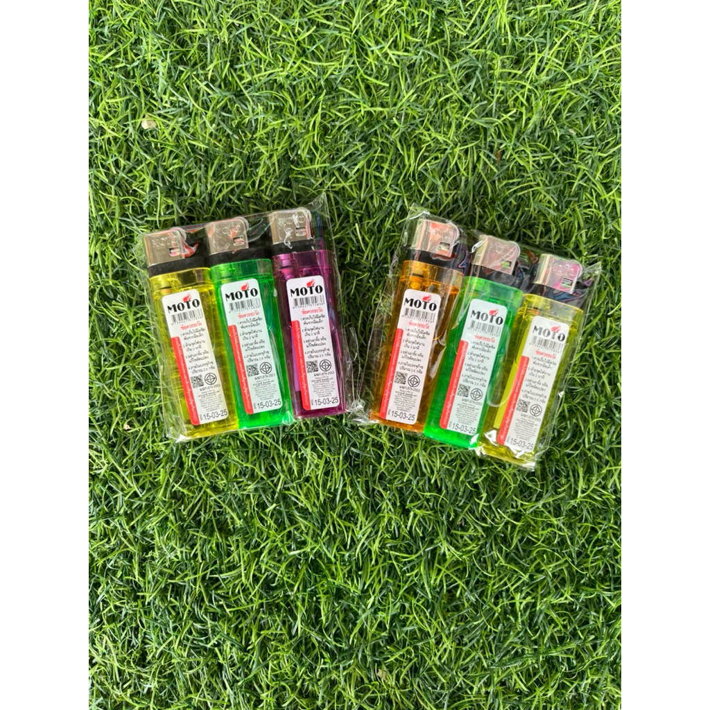 ไฟแช็ก MOTO  ไฟฟู่แบบหมุนสุดคุ้ม 1แพค 36 ชิ้น สินค้าคละสี ราคาถูก !!ขายยกโหล - รูปที่ 2