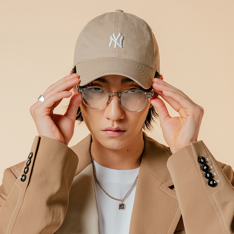 หมวก MLB แท้ Rookie Unstructured New York Yankees Ball Cap หมวกเบสบอล 3ACP7701N