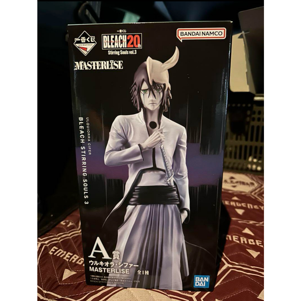 จัดส่งตรงถึงญี่ปุ่น Ichiban Kuji BLEACH เล่ม 3 รางวัล Ulquiorra Cifer