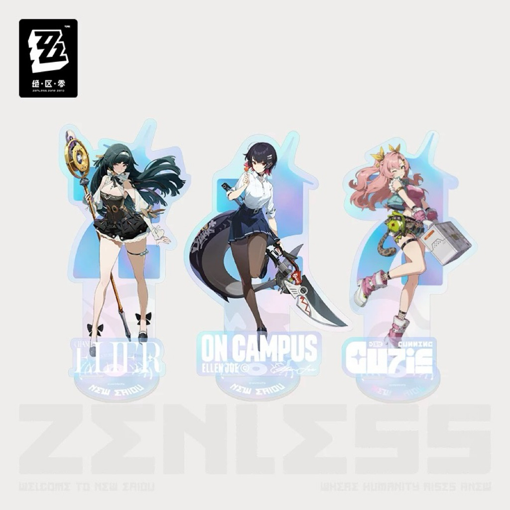 [พร้อมส่ง] official แท้  Astra/ Ellen Fashion: Acrylic stand ZZZ Zenless Zone Zero Mihoyo