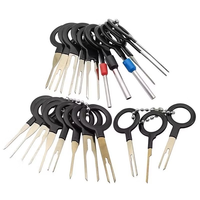 สายรัดรถปลั๊ก Terminal Ejector Aviation Round Pointed Single Pin Pin Pick-up Push-out Large Small Single Dual Card L337