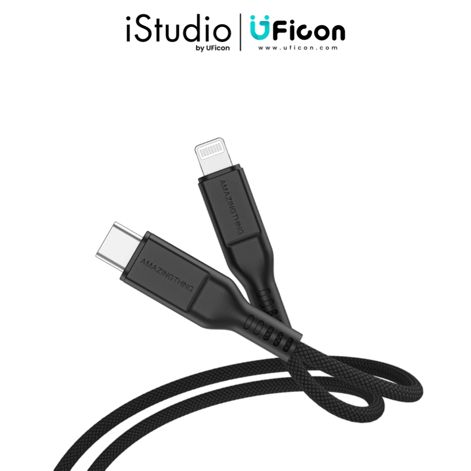 สายชาร์จ AMAZINGthing: Lightning to USB-C Cable Thunder Pro
