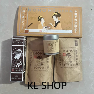 พร้อมส่ง Hoho Premium Hojicha Powder Dark Roast 30g 80g Hoho Hojicha Syrup