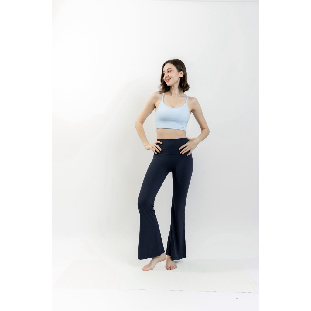 Iris flared leggings – simply.fitco ราคา ถูกที่สุด ดีลบีเคเค แกลเลอรีภาพที่ 6