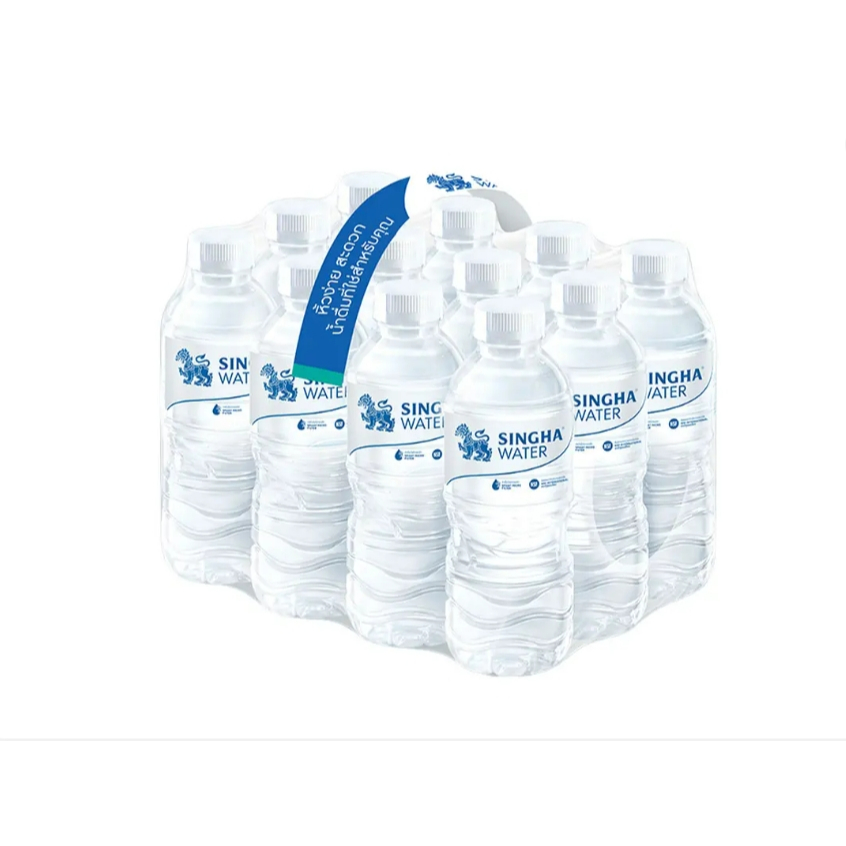 สิงห์ น้ำดื่ม 330 มล. x 12 ขวด Singha Water 330 ml x 12