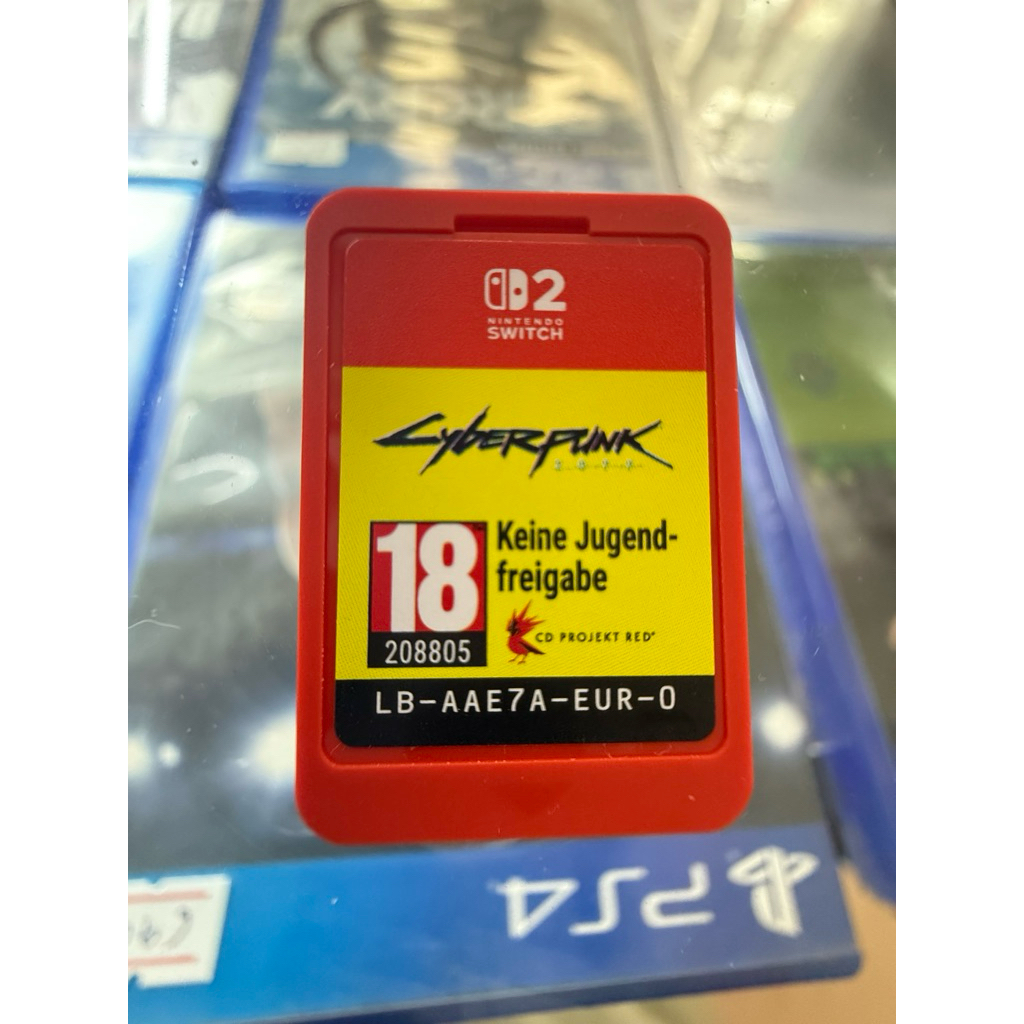 ตลับเปล่า nintendo switch2 มือสอง cyberpunk2077 ซัพไทย