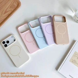 ส่งจากไทย สำหรับ ไอโฟน i17 17air 17promax เคสกำมะหยี่ ชาร์จได้ สีพื้น งานกล่อง เคสนิ่ม ซิลิโคน i16promax i16 13 14 15