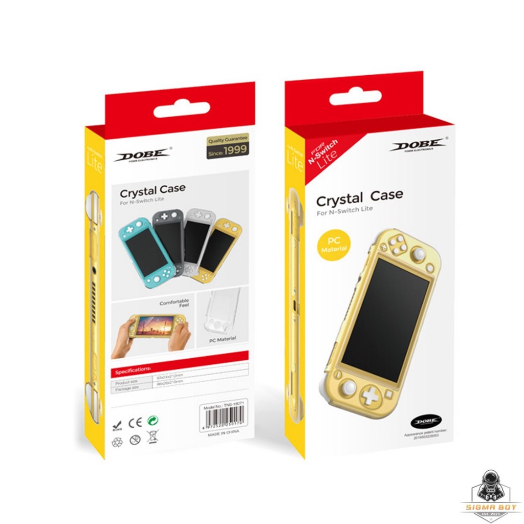 DOBE Crystal Case for Nintendo Switch Lite พลาสติกแข็งแบบใส TNS-19071