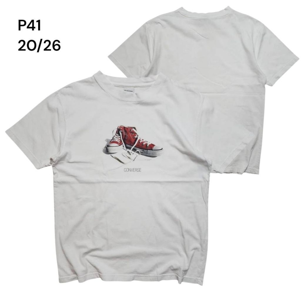 Converse เสื้อยืดแขนสั้นคอนเวิร์ส P41