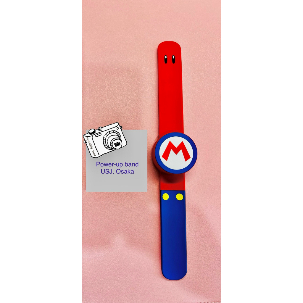 [ส่งต่อ] Power-up band ลาย Mario สำหรับเล่นที่ USJ Osaka ไม่มีกล่อง