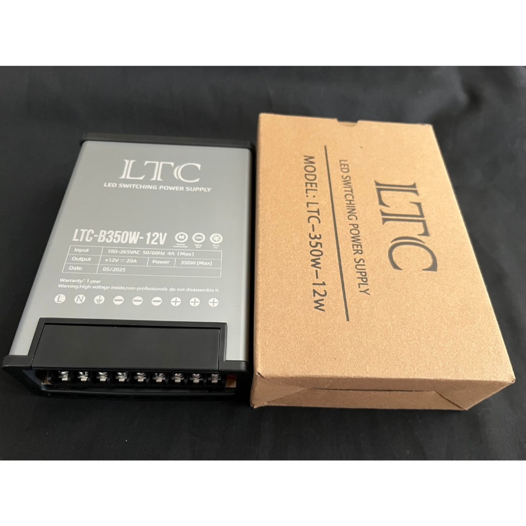 หม้อแปลงกันฝนLTC Power Supply Dc12v 350w 29A รับประกัน 1ปี
