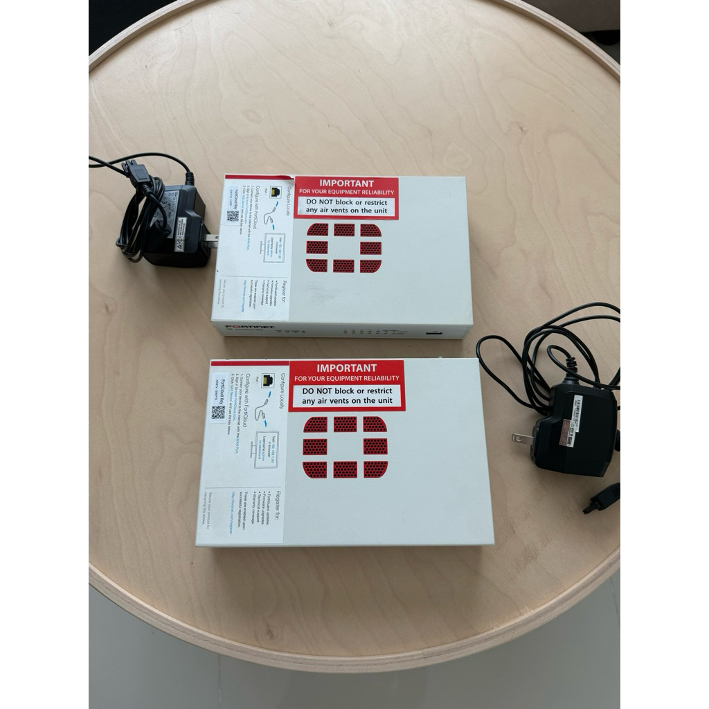 Fortinet FortiGate 50e Network Security Firewall ฟอร์ติเน็ต FG-50E  พร้อมadapter