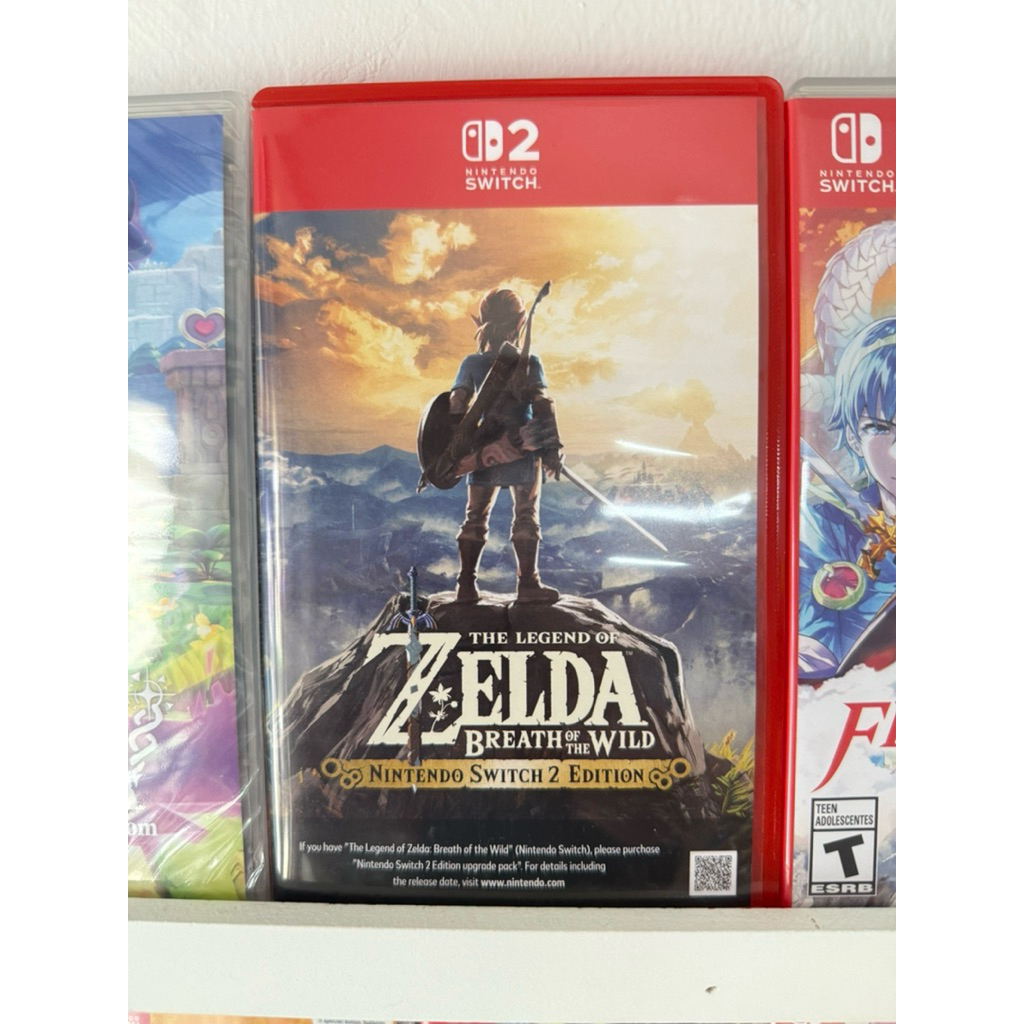 แผ่น nintendo switch2 มือสอง zelda breath of the wild