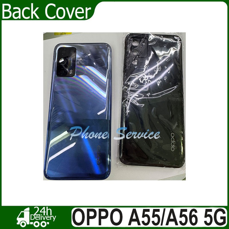 บอดี้ Body ฝาหลัง+ เคสกลาง + ขอบจอ OPPO A55 5G/A56 5G แถมปุ่มเพิ่มเสียง-ลดเสียง + เลนส์กล้อง ส่งจากไทย