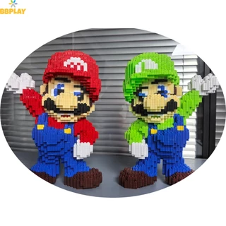 [คำแนะนำจากผู้เชี่ยวชาญ] Stitch and Mario - ตัวต่อเสริมทักษะสำหรับเด็ก - ฝึกสมอง - เกมพ่อแม่ลูก - ฝึกสมาธิ - ปลอดภัย ปลอ