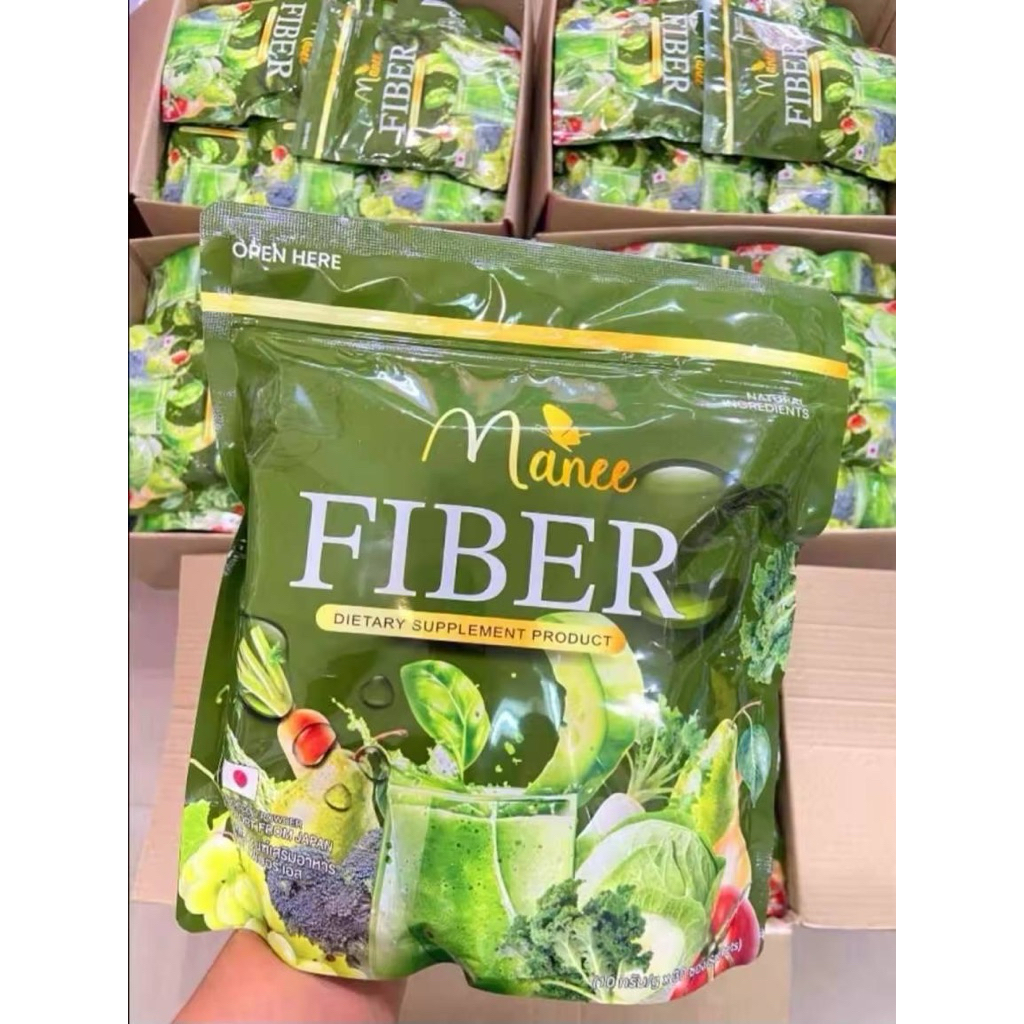 Manee Fiber Sมณีไฟเบอร์เอส1ถุงมี30ซอง