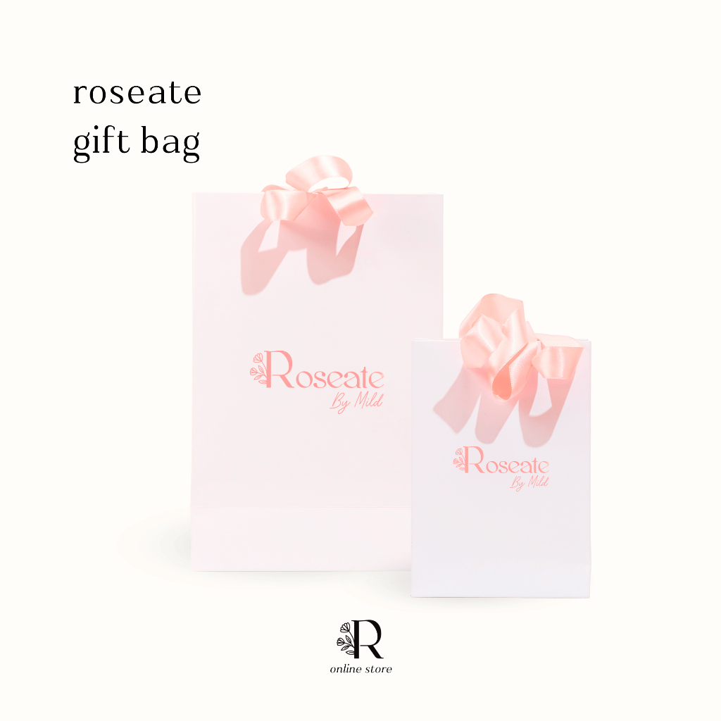 ถุงของขวัญ Roseate Gift Bag (แนะนำให้ซื้อพร้อมสินค้าภายในร้าน)