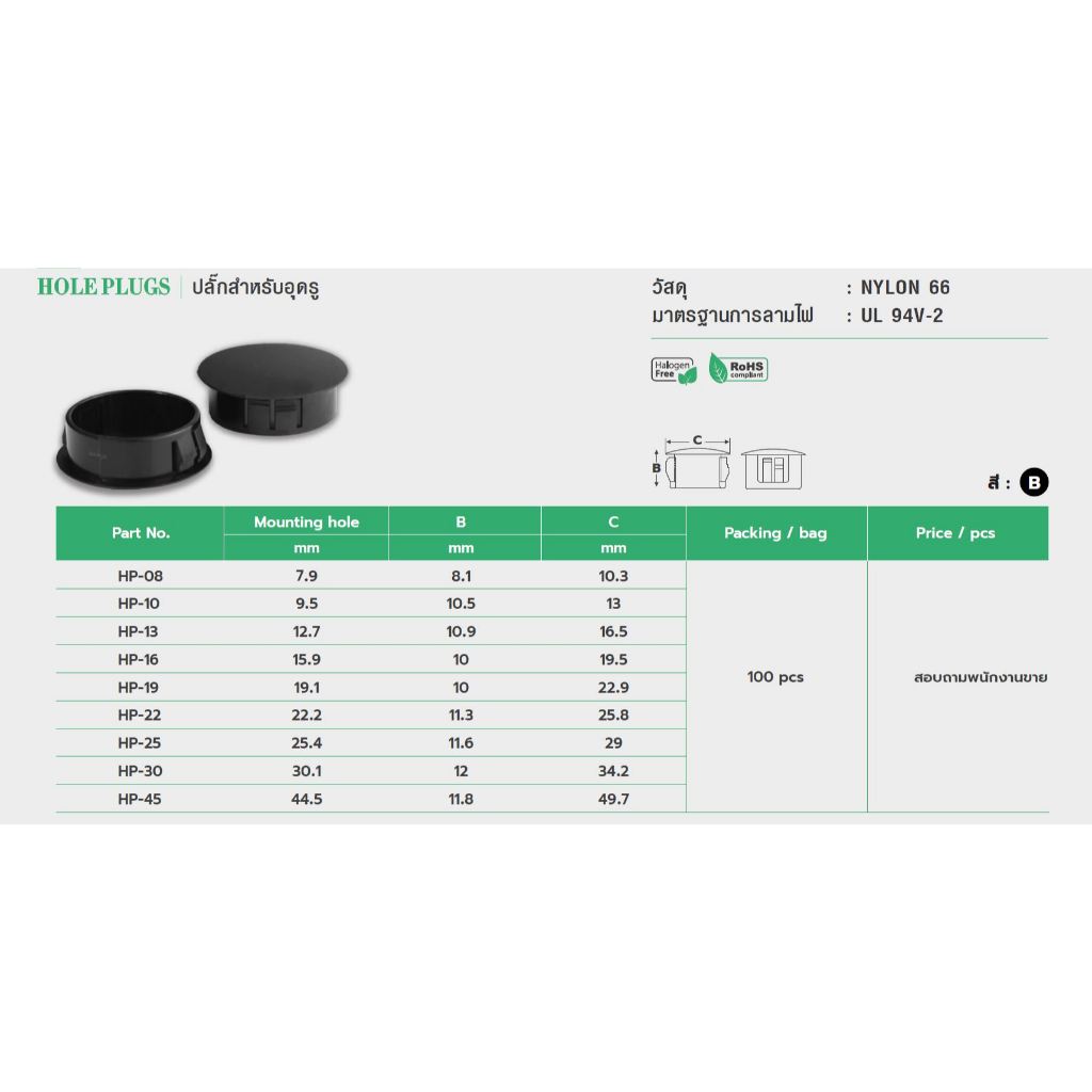 HP-08, HP-10, HP-13, HP-16, HP-19, HP-22, HP-25, HP-30 รูปที่ 3