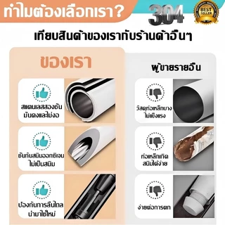 แข็งแรงกว่าตะปู ราวม่านยืดไสลด์ ราวตากผ้า 210-400cm การติดตั้งแบบไม่ต้องเจาะ ยืดหดได้ ราวผ้าม่าน ราวม่าน
