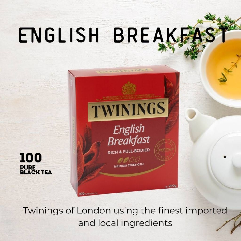 🔥Twinings Tea Imported!!! หอมมากกก มี 80/100 ถุงชา✨️(ไม่ใช่ซองน้า)✨️ชาทไวนิ่งส์ สัญชาติอังกฤษแท้ - รูปที่ 3
