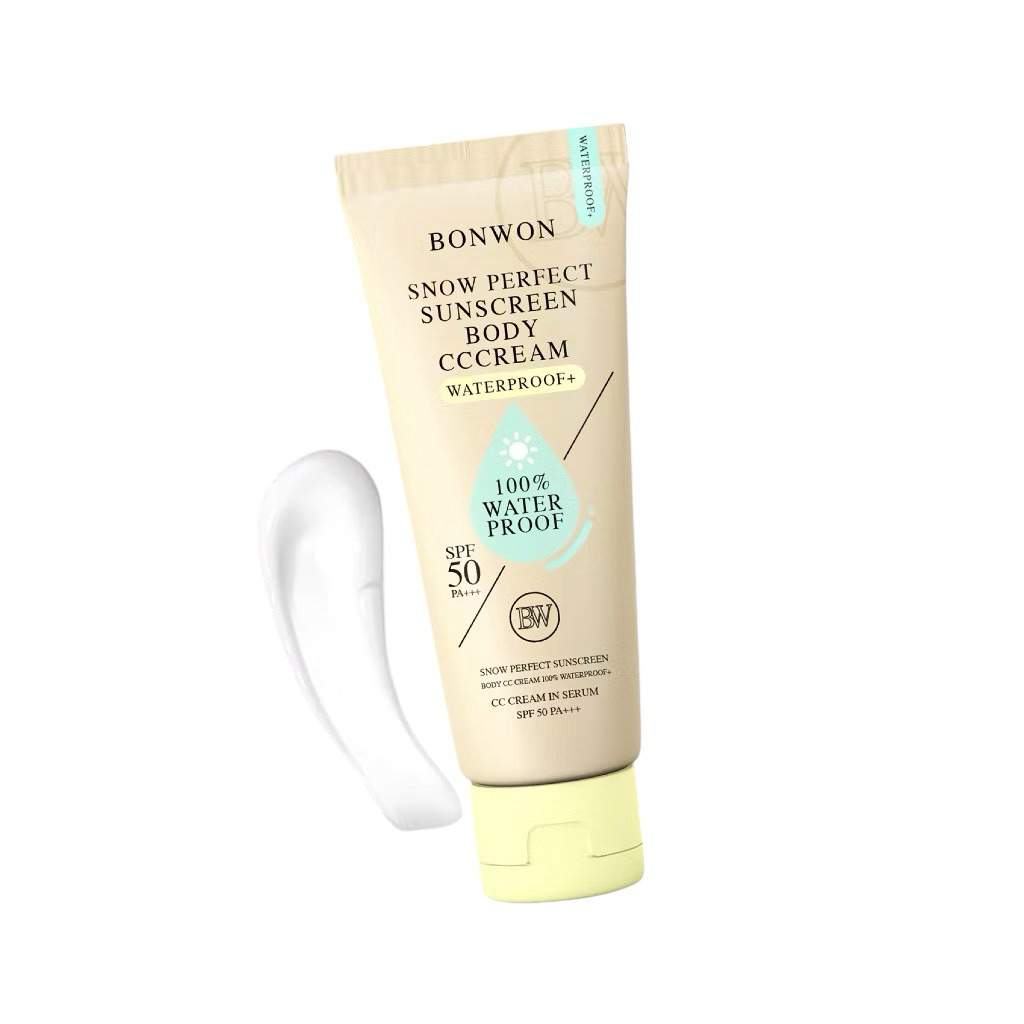 [สูตรกันน้ำ] กันแดดบอนวอน BONWON SNOW PERFECT SUNSCREEN / กันน้ำ กันเหงื่อ ไม่ติดขน ขนาด 150 ml.