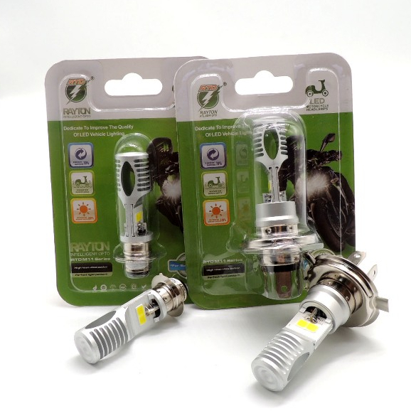 หลอดไฟหน้า รถมอเตอร์ไซค์ RTD LED T19 M11 หลอดไฟหน้ารถมอเตอร์ไซค์ RTD T19 LED