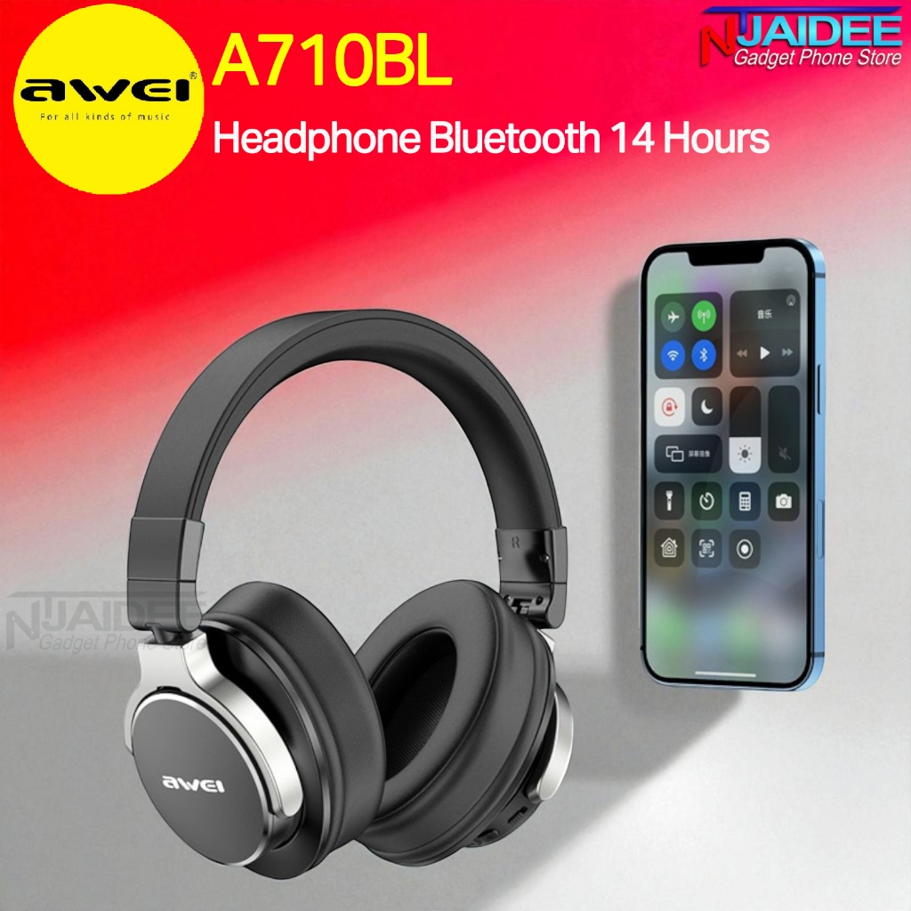 🎧 หูฟังไร้สายบลูทูธ Awei A710BL ขั้นเทพ เสียงสเตอริโออย่างแท้จริง