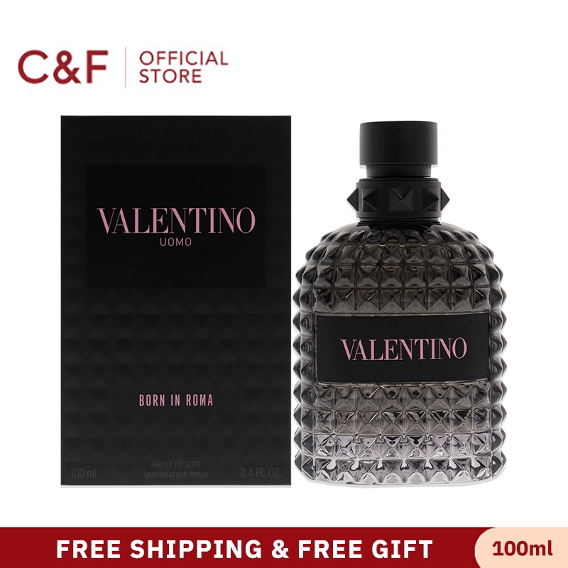 แท้100% น้ำหอมผู้ชายและผู้หญิง Valentino Uomo Born in Roma Eau de Toilette 100ml / Donna Born In Rom