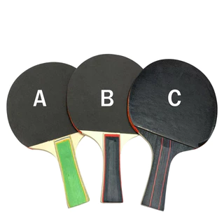 ไม้ปิงปอง 1 คู่ + ลูกปิงปอง 2-3 ลูก Racket สำหรับฝึกซ้อมและแข่งขัน พร้อมกระเป๋าใส่เต็มใบ มี 3 แบบ