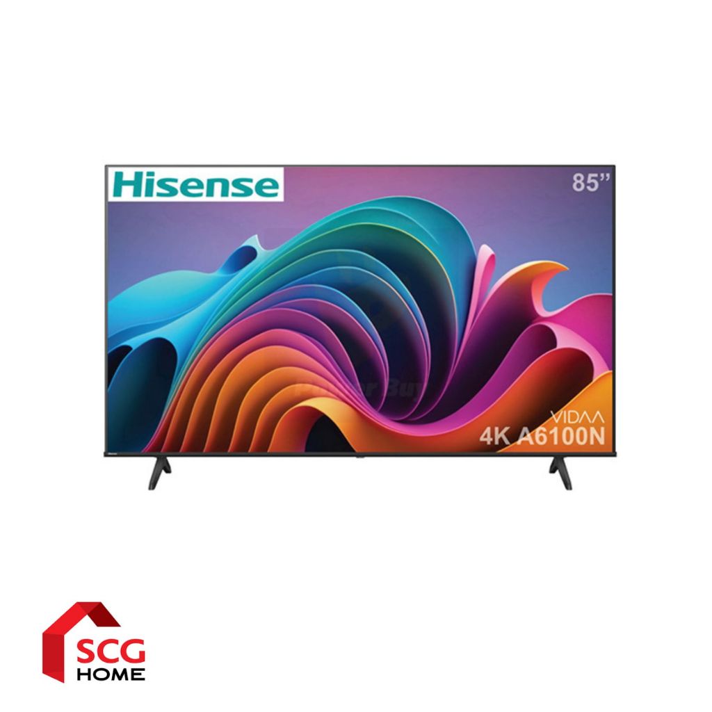 Hisense TV 85A6100N ทีวี 85 นิ้ว VIDAA UHD LED 4K สมาร์ททีวี รุ่น 85A6100N