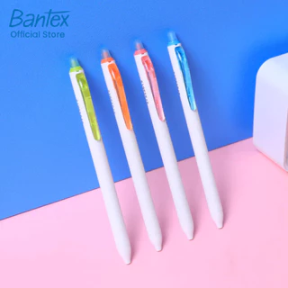 Bantex ปากกาเจลลบได้ ปากกา 0.5 มม. สุ่มสี จับถนัดมือ เขียนลื่น ใช้ได้ทุกพื้นผิวกระดาษ Gel Pen