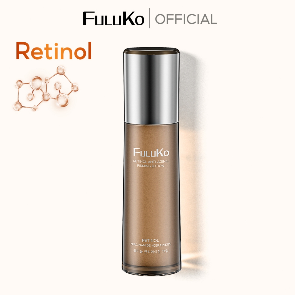 【New Upgrades】FULUKO 0.4% Retinol Anti-aging  essence lotion 100ml ครีมลดริ้วรอย มอยเจอร์ไรเซอร์ Niacinamide Moisturizer
