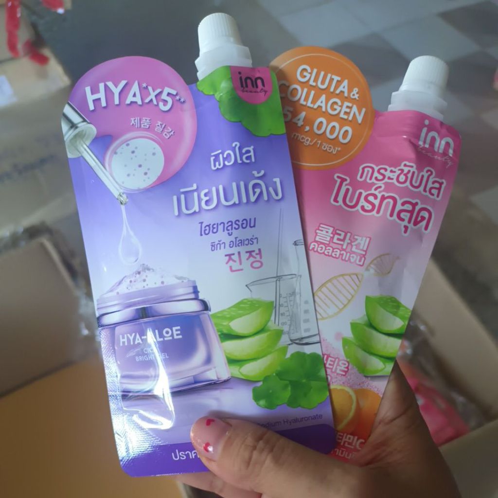 INN BEAUTY HYA-ALOE CICA BRIGHT GEL