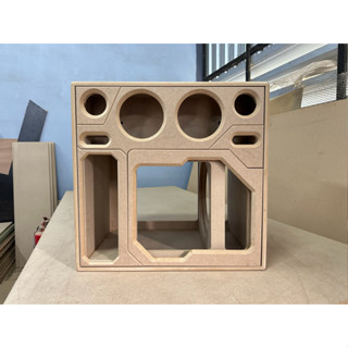 ตู้แบนพาส12นิ้วกระแทกข้าง(ลมหลังดอก)กลาง6.5นิ้ว