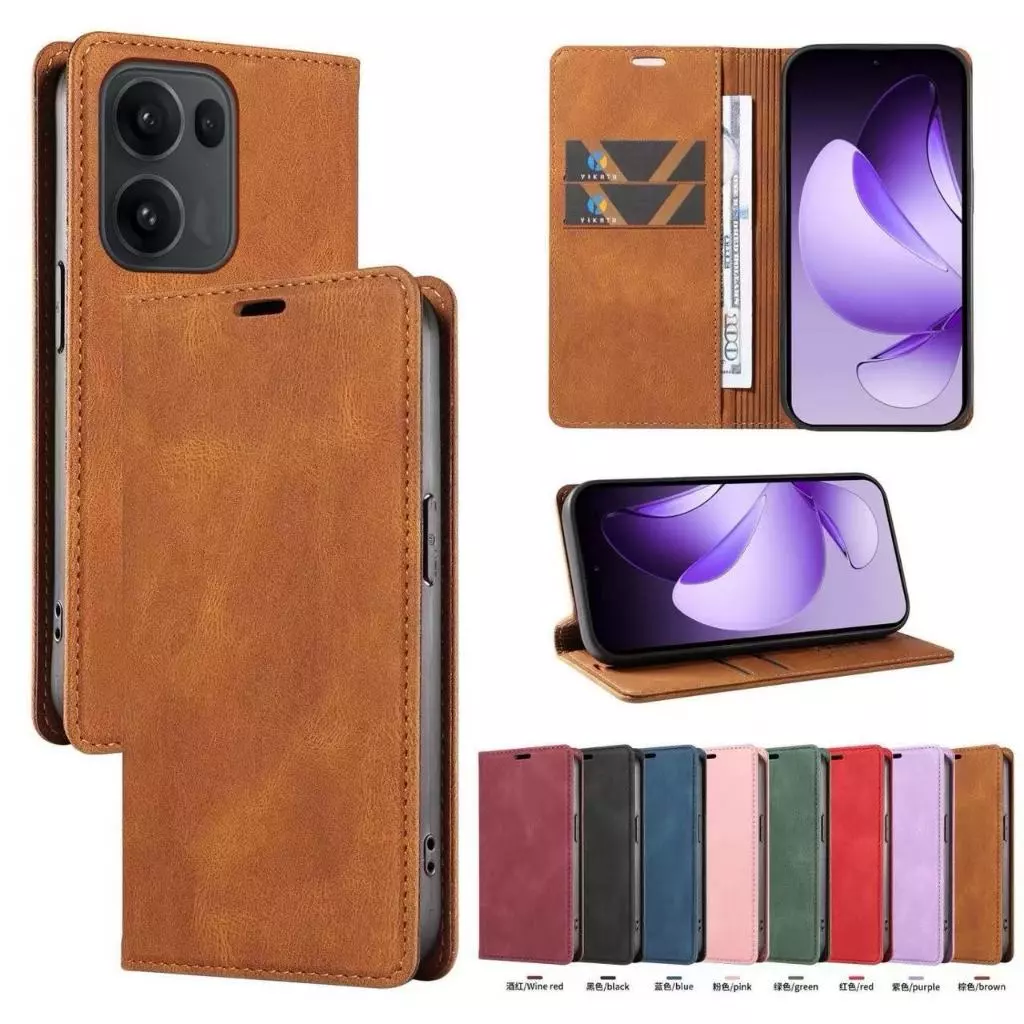 เคสฝาพับหนัง Xunte สำหรับOppo A6C A6S A6 A6X A6pro A5I A5X A5 A5Pro A3 A3X A3Pro A60 A18 A38 A58 A78 A98 A17K Reno8T A79