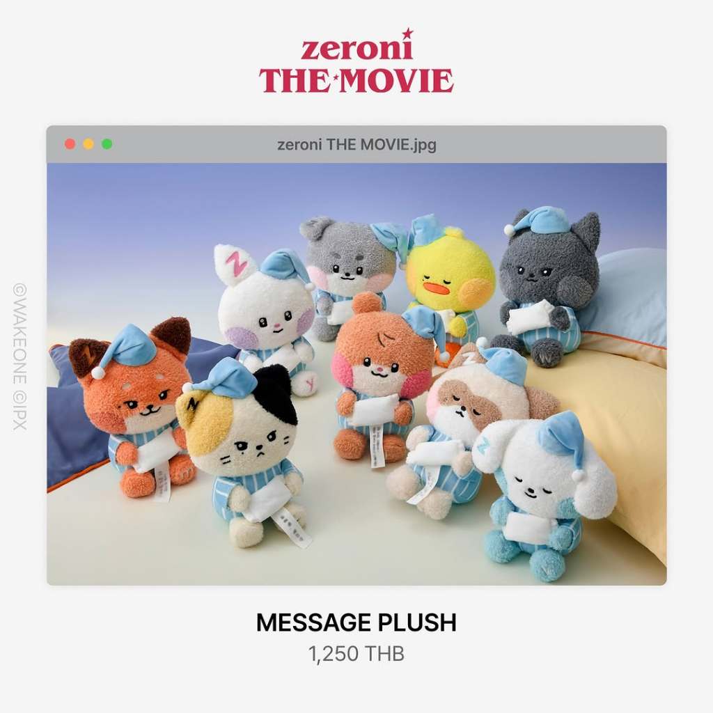 ZEROBASEONE zeroni MESSAGE PLUSH