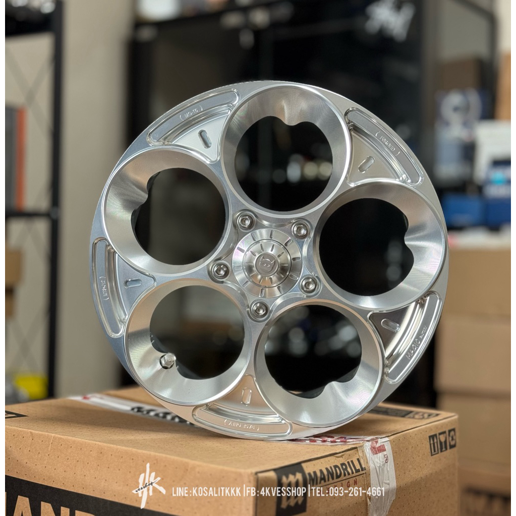 ล้อ Magic MG-16 Silver For SP/PM/S-Lx