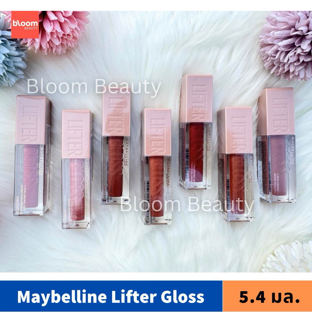 Maybelline New York Lifter Gloss เมย์เบลลีน นิวยอร์ก ลิฟเตอร์ กลอส เนื้อวาว 5.4 ml.