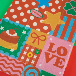 LAONGMOON เคสไอแพดแกน Y ฝาพับ พิมพ์ลาย Lucky Girl Collection ipad case เคส iPad ใส่ปากกาได้