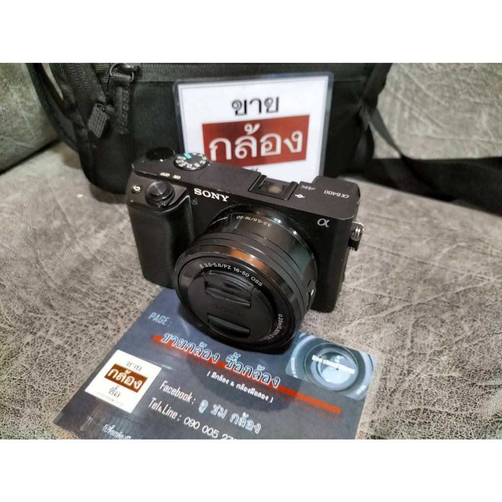 กล้อง ไลฟ์สด กล้อง sony Vlog  a6400  sonya6400